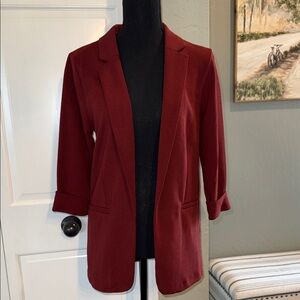 Maurices Deep Red Women's Blazer